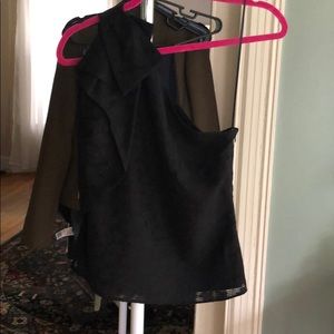 Banana republic one shoulder top